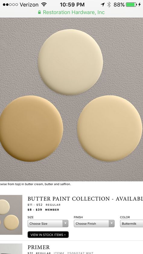 Yellow House Exterior, Restoration Hardware Paint, Good Living Room Colors, Living Room Color Combination, Colour Outfit, Cream Paint Colors, Colour Crush, Warm Paint Colors, German Bread