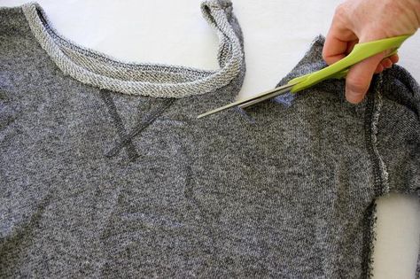 How to Cut a Sweatshirt for an '80s Style | eHow 80s Theme Party Outfits, 1980s Looks, 1980s Outfits, 80s Party Outfits, 80s Sweatshirt, 80s Costume, Jennifer Beals, Fashion 80s, Diy Sweatshirt