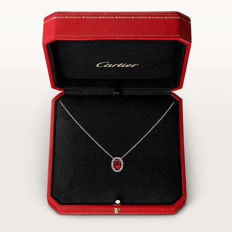 Cartier Necklace, Necklace White Gold, Expensive Jewelry Luxury, Cartier Jewelry, Dope Jewelry, Colored Stone, Ruby Necklace, Classy Jewelry, Expensive Jewelry