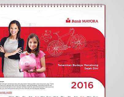 Check out this @Behance project: "Bank Mayora 2016 Calendar & Agenda (Design… Desktop Calendar Design, Bank Calendar, Agenda Design, Calendar Designs, 2016 Calendar, Desktop Calendar, Behance Project, Calendar Design, Indonesia