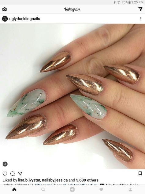 Nails Jade Nails, Popular Nail Colors, Stiletto Nail Art, Nail Colors Winter, Her Nails, Shiny Nails, Nails Polish, Popular Nails, Nail Polishes