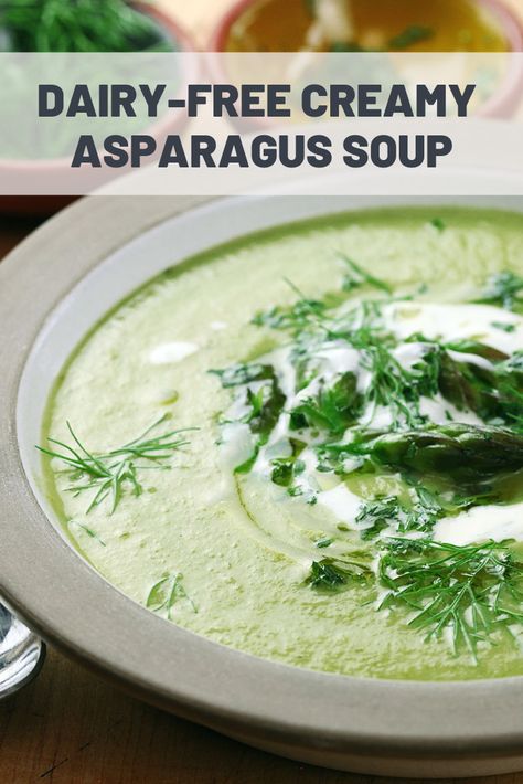 Cooking Leeks, Tarragon Soup, How To Cook Leeks, Creamy Asparagus Soup, Asparagus Soup Recipe, Soup Maker Recipes, Yummy Veggies, Creamy Asparagus, Asparagus Recipes