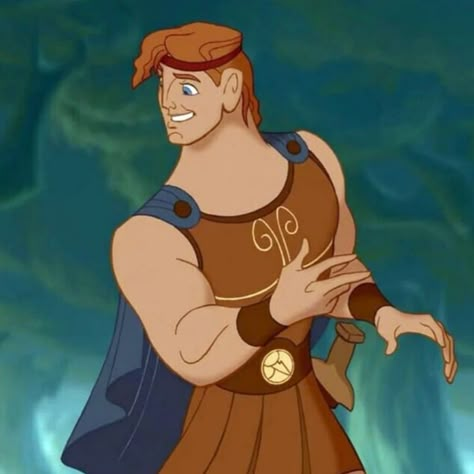 King Fergus, Disney's Hercules, Disney Characters Boys, Cartoon Characters Boys, Hurceles Disney, Himbo Character, Give Me 6 Characters, Men Cartoon Characters, Blonde Disney Characters