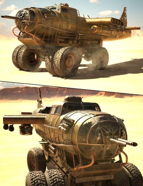 Post Apocalyptic Vehicles Concept Art, Post Apocalyptic Truck, Post Apocalyptic Vehicle, Mad Max Vehicles, Wasteland Vehicles, Apocalypse Vehicle, Apocalyptic Vehicles, Dieselpunk Vehicles, Apocalypse Survival Gear