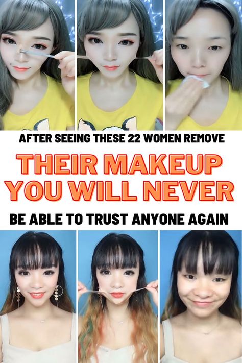 After #Seeing These #22 #Women #Remove Their #Makeup You Will Never Be Able To #Trust #Anyone Again Asian Makeup Transformation, Pakistani Kurti, Black Wallpapers Tumblr, 50 Blouse Designs, Diy Foods, Benjamin Wadsworth, Celebs Without Makeup, Dress Pakistani, Black Background Wallpaper