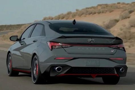 Hyundai Elantra N Will Be One Aggressive Sedan | CarBuzz | Elantra, Hyundai elantra, Hyundai Elantra Hyundai, Hyundai Elantra N, Dream Cars Bmw, Sedan Cars, Will Power, Civic Si, Hyundai Veloster, Street Racing Cars, Super Luxury Cars