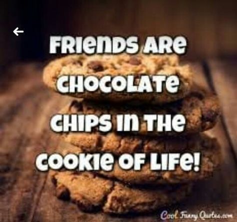 Chips Quotes, Deep Friendship Quotes, Friend Sayings, Cookie Chips, Bestie Quotes, Cookie Quotes, Cute Friendship Quotes, Crazy Food, Goodbye Quotes