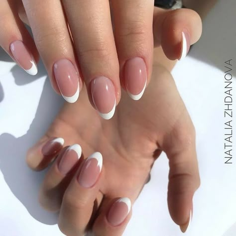 French Manicure Acrylic Nails, Hello Nails, Simple Gel Nails, Work Nails, French Acrylic Nails, Classy Acrylic Nails, Classic Streetwear, Streetwear Hoodie, Pink Acrylic Nails