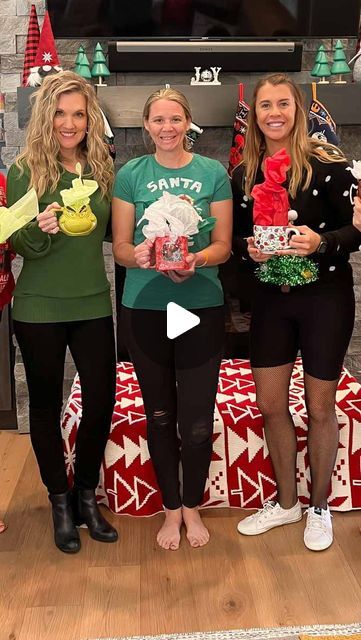 Britni V | Play Party Plan on Instagram: "A sock exchange would be fun too if you don’t want more mugs! 🧦🎄

Comment MUG and I’ll DM you all the details plus links to the poem we used to pass them around!

Or go to https://www.playpartyplan.com/mug-exchange/ to get it now! 

Want more Christmas girls nights? Let me know in the comments!

#christmasgames #christmaspartyideas #christmasfun #girlsnightin #christmasideas #partyideas #funideas" Mug Exchange Party, Christmas Mug Exchange, Potluck Theme Ideas, Girls Pj Party, Christmas Games Ideas, Socks Exchange, Party Event Decor, Pj Party, Winter Bucket List