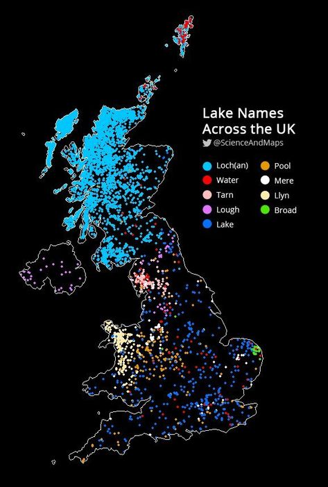 British Isles Map, Create Your Own Map, Map Of Great Britain, County Flags, Map Of Britain, Lake Names, England And Scotland, Old Maps, Place Names