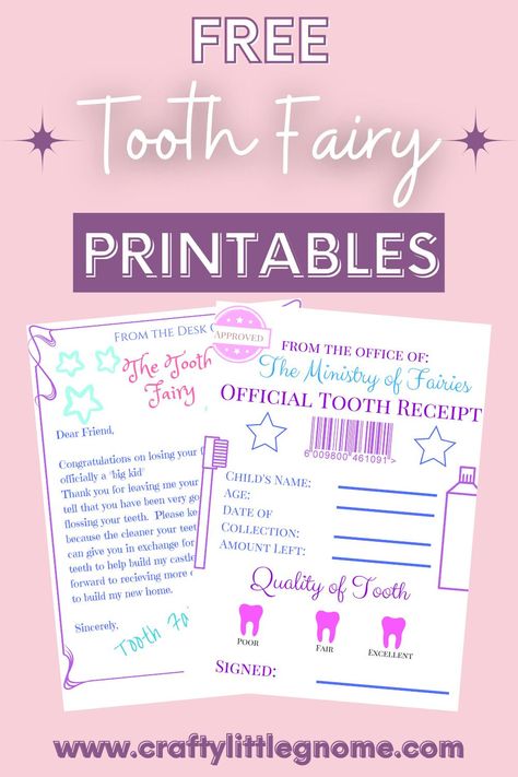 Swallowed Tooth Fairy Letter, Free Toothfairy Printable, First Tooth Certificate Free Printable, Tooth Fairy Notes For Girls Letters, Mini Tooth Fairy Letter Free Printable, Lost Tooth For Tooth Fairy Missing, Last Tooth Fairy Visit Letter, Toothfairy Letters Printable, Printable Tooth Fairy Letter