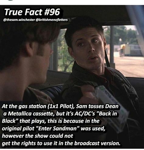 True facts about supernatural Supernatural Facts, Spn Fandom, Supernatural Baby, Tv Memes, True Fact, Supernatural Actors, Supernatural Pictures, John Winchester, Mashup Music