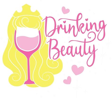 Drunk Disney, Disney Wine Glasses, Booze Gift, Tshirt Printing Business, Disney Drinks, Beauty Drinks, Princess Silhouette, Glitter Glasses, Epcot Shirts