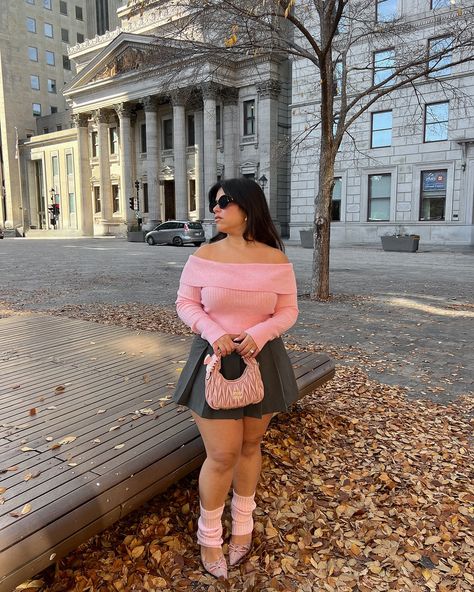 fall uniform 🎀🍂🩰 . fall outfits, fall inspo, pinterest aesthetic, trending outfit, pinterest girl, outfit inspo, pink aesthetic, girly aesthetic Pinterest Girly Outfits, Fall Outfits Pink, Pajama Party Outfit, Pink Aesthetic Girly, Pink Sweater Outfit, Outfit Inspo Pink, Aesthetic Girly, Girly Girl Outfits, Girly Aesthetic