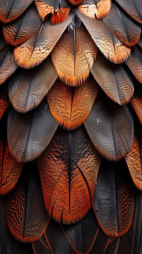 Feathered Texture Detail: Close-up view of a layered feather-like pattern displaying a beautiful gradient of brown tones. #texture #feathers #brown #detail #close-up #aiart #aiphoto #stockcake ⬇️ Download and 📝 Prompt 👉 https://ayr.app/l/TNiC Texture In Nature Photography, Animals Close Up, Patterns In Nature Geometric, Natural Patterns In Nature, Close Up Nature Photography, Texture Photography Ideas, Organic Patterns In Nature, Animal Structure, Texture Studies