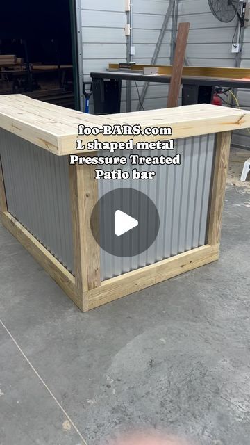 foo-BARS Designs, LLC on Instagram: "We Deliver Happiness

#patio #patiofurniture #homebar #garagebar #mancaves" Garage Bar Ideas Diy, Diy Small Bar, Bar Ideas For Home Basement, Garage Bar Ideas, Land Ideas, Diy Garage Bar, Homemade Bar, Outside Bars, Bar Plans