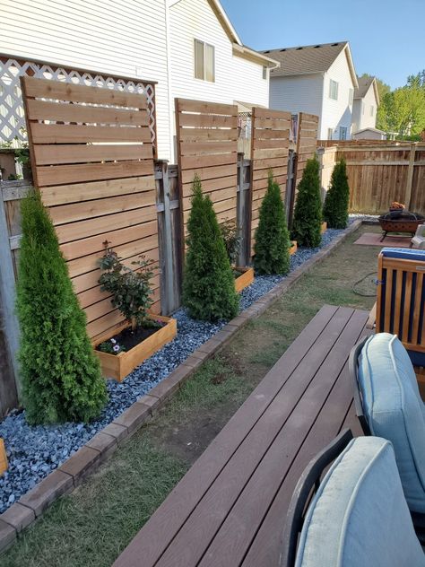 Cheap Garden, Garden Retreat, Privacy Landscaping, Backyard Privacy, Backyard Renovations, Backyard Remodel, Garden Makeover, Diy Backyard Landscaping, Backyard Inspo