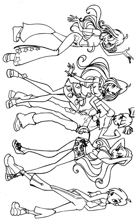 Coloring Pages Winx Club, Winx Coloring Pages, Winx Club Coloring Pages, Winks Club, Animal Kingdom Colouring Book, Anatomy Coloring Book, Puppy Coloring Pages, Adult Colouring Pages, Fairy Tattoo