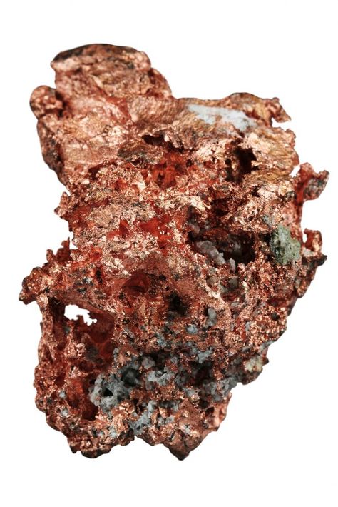 Copper (Cu) is an extremely useful industrial metal that is ductile (capable of being drawn into wire), malleable (capable of being hammered and molded) Copper Dragon, Cupid And Psyche, Copper Mineral, Geology Rocks, Rock Minerals, Unusual Things, Industrial Metal, Mineral Stone, Copper Metal