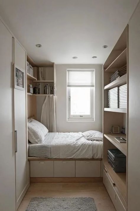 20 Small Bedroom Ideas For Couples (Create a Cozy Haven) 8 Best Small Bedroom Ideas, Compact Bedroom Ideas Space Saving, Small Queen Bedroom, Small Bedroom Couple, Mini Bedroom Ideas Small Spaces, Little Bedroom Design, Cozy Tiny Bedroom, Scandinavian Small Bedroom, Tiny Bedroom Ideas For Couples