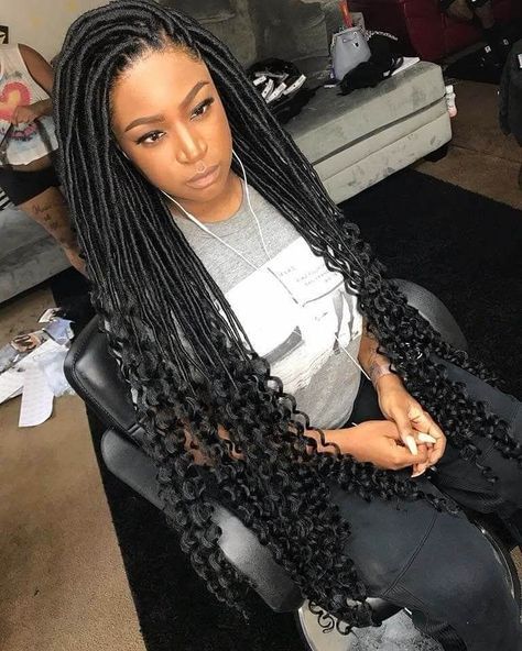 Tree Braids Hairstyles Fox Locs, Boxer Braids Hairstyles, Tree Braids Hairstyles, Faux Locs Crochet, Weave Hairstyles Braided, Faux Locks, Tree Braids, Boxer Braids, Locs Crochet