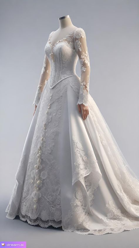 Victorian Wessing Dress, Queen Wedding Dress Medieval, White And Silver Wedding Dress, Wedding Dresses Royal, French Wedding Dress, Medieval Wedding Dress, Queen Wedding Dress, Victorian Wedding Dress, Medieval Wedding