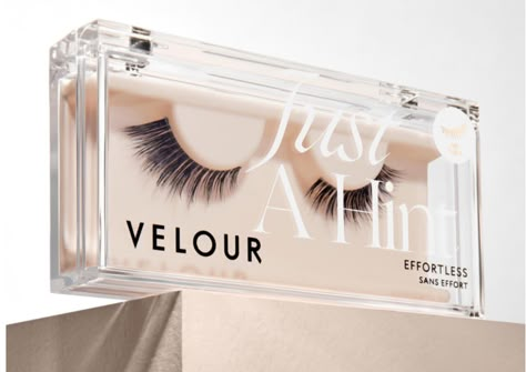 Lashes Packaging Ideas, Lash Content, Lipgloss Business, Best False Eyelashes, Velour Lashes, Eyelash Brands, Lash Products, Lash Packaging, Faux Lashes