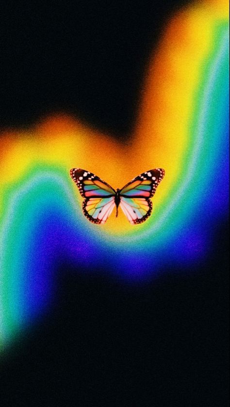 Neon Butterfly Aesthetic, Butterfly Edit, Joy Core, Editorial Editing, Filter Photography, Neon Butterfly, Nature Butterfly, Moths And Butterflies, App Filter