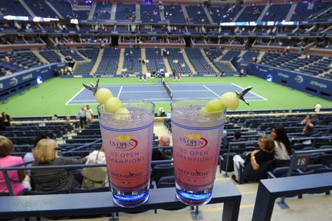 The staple beverage is unlike Wimbledon's Pimm's Cups or the Kentucky Derby's Mint Juleps that have centuries-old origins. Kentucky Derby Mint Julep, Spiked Lemonade, Mint Juleps, Making Iced Tea, Raspberry Liqueur, Hoda Kotb, Tennis Championships, Tennis Tournaments, Billie Jean King