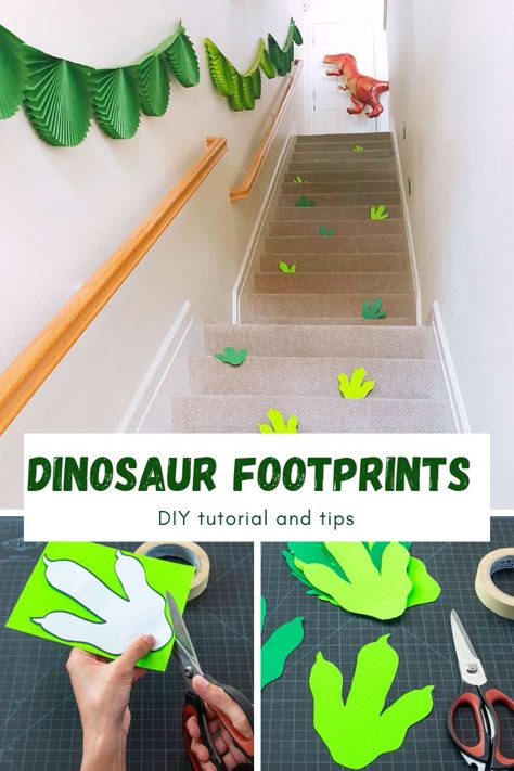 Dinosaur Diy, Dinosaur Themed Party, Dinosaur Birthday Theme, Jurassic Park Party, Jurassic Park Birthday, Diy Dinosaur, Dinosaur Party Ideas, Dinosaur Party Decorations, Dino Theme