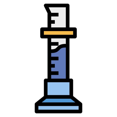 Graduated Cylinders, Graduated Cylinder, Science Icons, Video App, Free Icon, Icon Font, Web Font, Gradient Color, Vector Icons