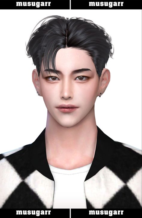 #sims4 #thesims4 #ts4 #creating #art #artist #cc #games #gaming #musugarr #maamuang Sims 4 Cc Hair Male Kpop Maxis Match, Sim4 Cc Male Hair, Sims 4 Mods Male Skin, Sims 4 Cc Asian Skin Overlay Male, Sims 4 Cc Male Face Mask, Kpop Hair Sims 4 Cc, Sims 4 Korean Male Cc, Sims 4 Cc Korean Hair Male, Sims 4 Cc Korean Skin