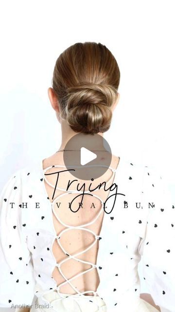 Trendafilka Kirova on Instagram: "The easiest bun ever 😍 
.
.
 
#hairvideo #frenchbraids #peinados #braidinspo #dutchbraid #easyhair #trenzas #weddinghairinspo #bridalhairinspo #infinitybraid #прически  #tutorial #promhair #bridalhairinspo #dutchbraids  #braiding #braids #braidedhairstyle #hairstyle #weddinghairstyles #weddinghair #fishtailbraid" Line Lesson, Infinity Braid, Easy Bun, Dutch Braid, Art Line, Fish Tail Braid, French Braid, Hair Videos, Prom Hair