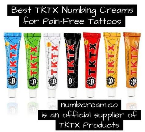 We know that finding the best TKTX numbing creams for pain free tattoos can be a hectic task for many. If you are experiencing the same, you are at the right place! To find the best tattoo numbing cream, you must consider certain factors. For instance, check whether the cream provides quick, lasting numbness. #PermanentMakeupNumbingCream #quicktattoohealing #tattooaftercare #tattoohealingcream #tattoonumbingointment #TKTXnumbingcream #TKTXnumbingcreamforpainfreetattoos Tktx Numbing Cream, Tattoo Healing Cream, Best Tattoo Numbing Cream, Tattoo Numbing Cream, Cream Tattoo, Numbing Cream, Healing Tattoo, Tattoo Aftercare, Free Tattoo