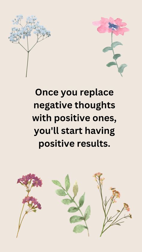 Transforming negative thoughts into positive ones leads to positive outcomes. #Positivity #Mindset #SelfImprovement #Optimism #Motivation #Inspirational #Quotes Optimism Positive Thoughts, Optimism Aesthetic, Accountant Aesthetic, Negative Thoughts Quotes, Friday Inspirational Quotes, Positivity Mindset, Positive Quotes For Work, Positive Thinker, Think Positive Thoughts