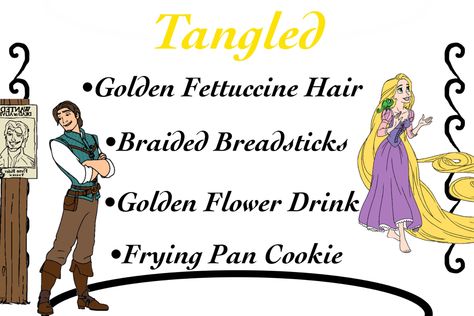 Recipes For Boyfriend Dinner, Disney Movie Night Dinner Tangled, Disney Themed Date Night Ideas, Tangled Date Night, Disney Dates At Home, Disney Movie Date Night Envelopes, Disney Dinner And Movie Night Cards, Disney Date Night Cards Tiktok, Movie Night Envelope Ideas