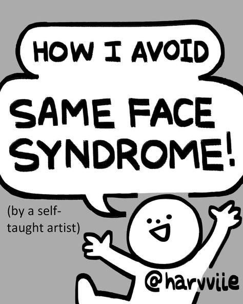 How To Not Have Same Face Syndrome, Cute Semi Realistic Art Style, How To Avoid Same Face Syndrome Drawing, How To Draw Faces Semi Realistic, How To Change Art Style, How To Realistic Drawing, Same Face Syndrome Drawing, How To Get Rid Of Same Face Syndrome Art, How To Draw Different Faces