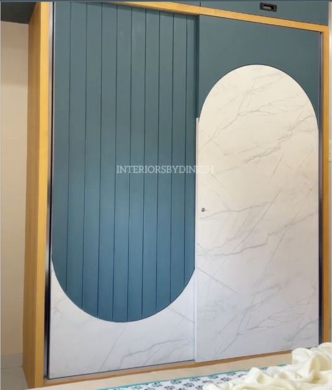 Laminate Designs For Wardrobe, Kids Sliding Wardrobe Design, Children Wardrobe Design, Slider Wardrobe Design Bedroom, Sliding Wardrobe Design Modern, Sliding Wardrobe Laminate Design, Modern Wardrobe Doors, Slider Wardrobe Design, Kids Room Wardrobe Design