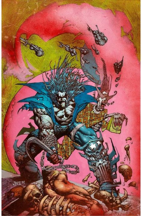 Simon Bisley, Heavy Metal Art, Arte Dc Comics, Comic Book Artists, Book Inspiration, Comic Artist, Tgif, Art Auction, Horror Art