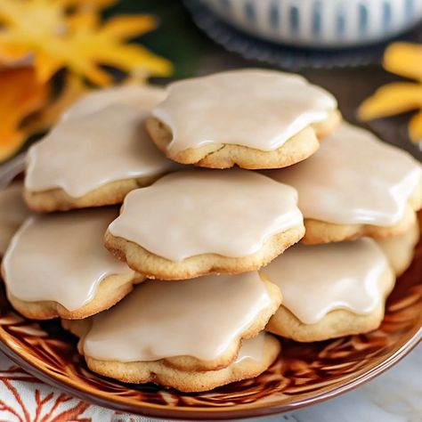 Easy Maple Cookies With Maple Icing Top Recipes on 2024-2025 Maple Cookie Icing, Easy Maple Recipes, Maple Syrup Cookie Recipes, Soft Maple Sugar Cookies, Sugar Cookies With Maple Syrup, Maple Sugar Cookies Recipe, Maple Cake With Maple Frosting, Maple Glaze For Cookies, Maple Cookie Recipes