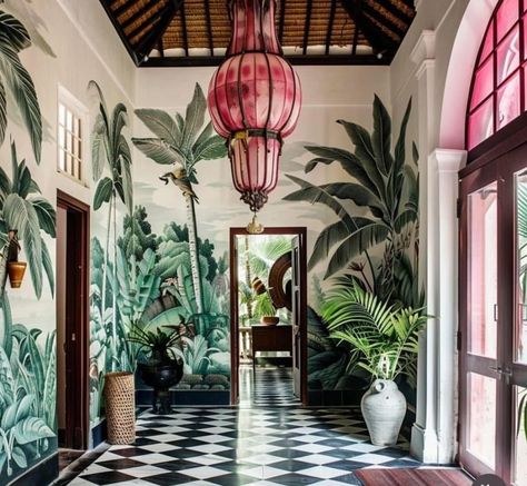 Tropical British Colonial, Geoffrey Bawa, West Indies Style, British Colonial Decor, Hallway Inspiration, Space Style, Colonial Decor, Interior Concept, Jean Baptiste