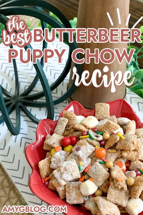 Original Puppy Chow Recipe, Letter From Hogwarts, Puppy Chow Recipe, Chow Recipe, Muddy Buddies Recipe, Butterscotch Candy, Puppy Chow Recipes, Cereal Snacks, Muddy Buddies