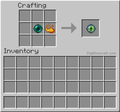 Minecraft Eye Of Ender, Eye Of Ender Minecraft, Eye Of Ender, Minecraft Id, Minecraft Crafting Recipes, Minecraft Ps4, Minecraft Pocket Edition, Crafting Recipes, Minecraft Pe