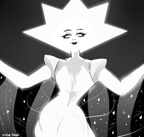 White Diamond Steven Universe Pfp, White Diamond Aesthetic Steven Universe, White Diamond Redesign Steven Universe, White Diamond Steven Universe Icon, White Diamond Pfp, White Diamond Fanart, Diamonds Steven Universe, White Diamond Su, Steven Universe White Diamond