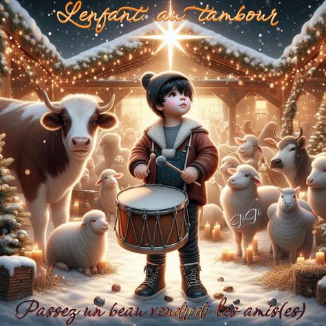 Little Drummer Boy, Santa Paintings, The Little Drummer Boy, Boy Illustration, Drummer Boy, 3 Movie, Boy Pictures, Holiday Pictures, Boys Christmas