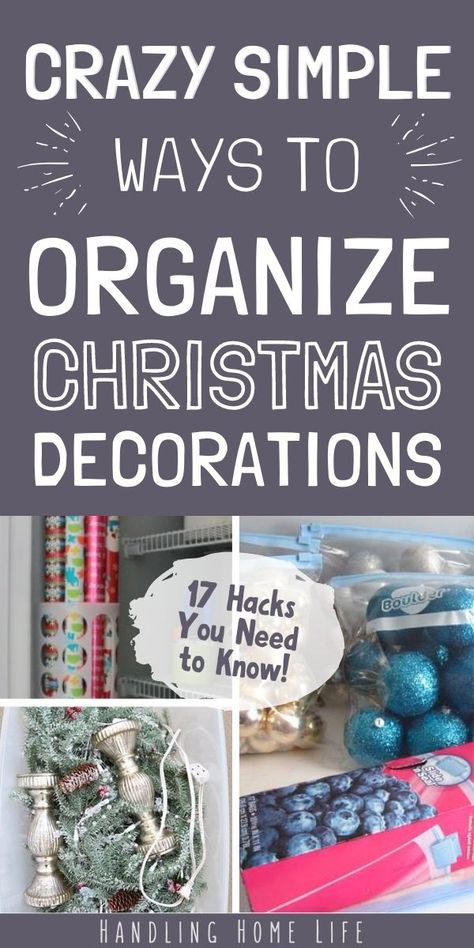 Storage For Christmas Decorations, Christmas Decorations Organization, Holiday Decorations Organization, Christmas Decor Organization Ideas, Storage For Holiday Decorations, Organize Christmas Ornaments, Holiday Decoration Organization Ideas, Holiday Storage Ideas Garage, How To Store Holiday Decor