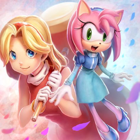 Sonic the Hedgehog: Image Gallery | Know Your Meme Maria The Hedgehog, Sonamy Comic, Maria Rose, Clothes Swap, Shadow And Amy, Amy The Hedgehog, Sonic Heroes, Sonic And Amy, Sonic Fan Characters