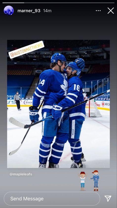 Mitch Marner And Auston Matthews, Mitchell Marner, Puck Bunny, Michigan Hockey, Nhl Hockey Teams, Pretty Dance Costumes, Mitch Marner, Auston Matthews, Boys Hockey