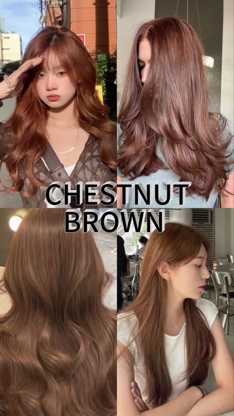 haircolor Soft Caramel Brown Hair, Matte Hair Color, Hair Color Ideas For Tan Skin, Hair Brown Balayage, Brown Cinnamon Hair Color, Cinnamon Hair Color, Hair Color Transformation, Cinnamon Hair Colors, Caramel Brown Hair