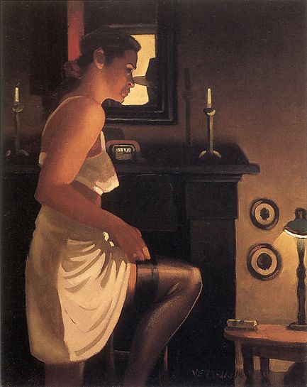 Jack Vettriano Paintings, Jack Vetriano, The Singing Butler, Jack Vettriano, Oil Painting For Sale, Edward Hopper, Scottish Artists, White Slip, Pin Up Art